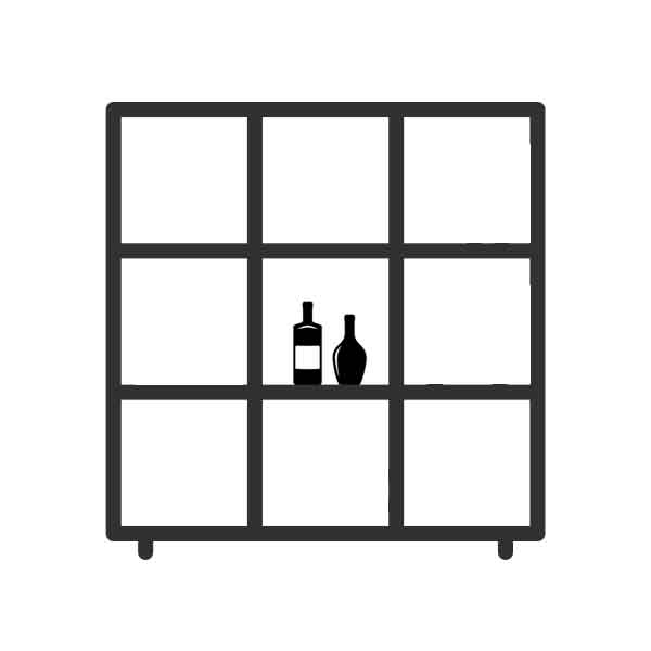 barregale spezielle bar für whiskey whisky gin wein